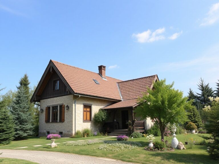 GoodДом | Границы участка и заборы: дизайн и нормативные ограничения при домах из клееного бруса